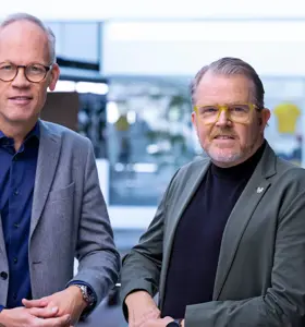 Rolf Sørensen og Dennis Ritter