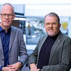 Rolf Sørensen og Dennis Ritter
